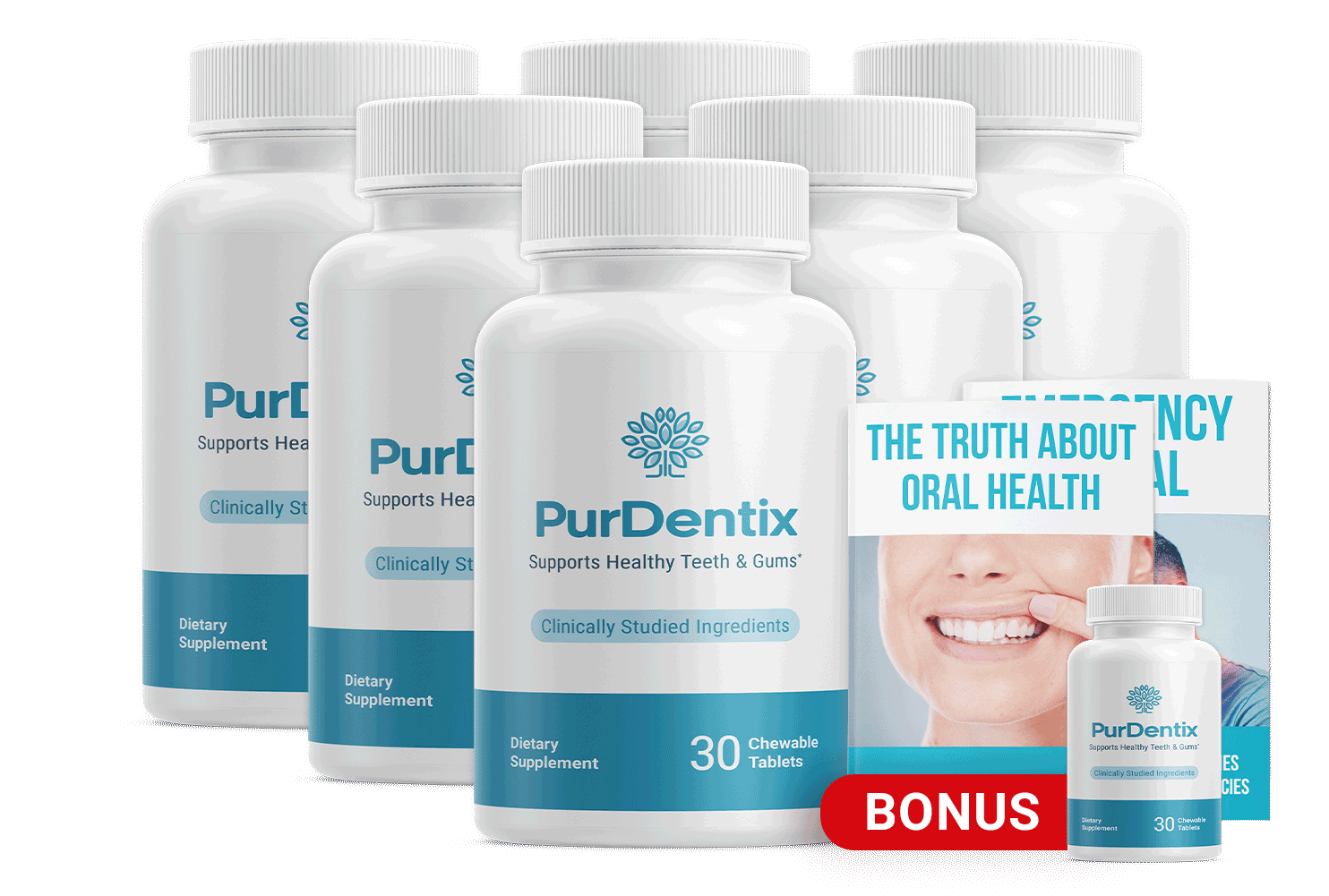 PurDentix 6 bottles